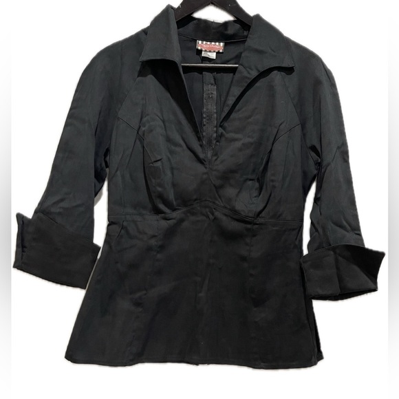 Sz.M-NWOT-Sustainable, High Quality, Pinup Couture Open V Collar, Zip Ba… - Picture 2 of 4